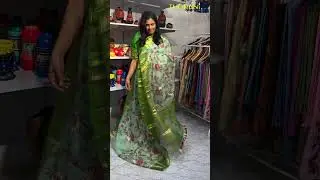 Alluring Pure Tussar Kota Sarees with All-Over Embroidery | House of Thorani Collection
