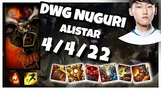 Alistar vs Pantheon DWG Nuguri SUPPORT (4/4/22) - v10.25