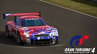 Gran Turismo 4 | Nissan GT-R Concept LM Race Car '02 @ Motegi | 4K 60FPS