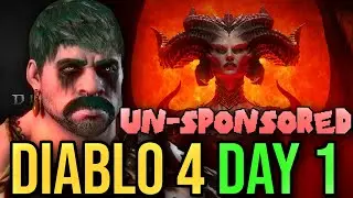 DIABLO 4 DAY 1: Unsponsored and unbiased playthrough of Diablo 4