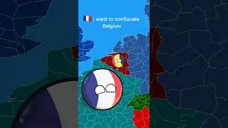 Country War Part 11 #denmark #germany #belgium #netherlands #france #countryballs #shorts #jokes