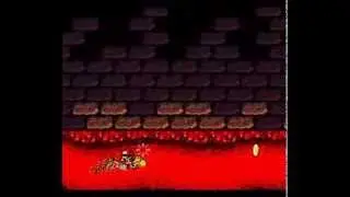 Super Mario World 2 - Yoshi's Island [Part 49] 6-4: Tap-Tap The Red Nose's Fort (100 Points)