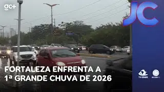 Com acumulado de 125 mm, Fortaleza enfrenta a primeira grande chuva de 2026 | Jornal da Cidade