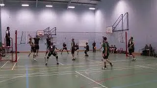 Spike cross court