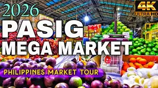 REAL PHILIPPINES MARKET 2026 | Uncover Local Life In Pasig | Street & Market Walkthrough In 4K 🇵🇭