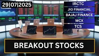 BREAKOUT STOCKS FOR TOMORROW | tcs share news today | dlf share news today | irctc share news today
