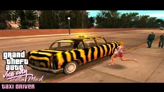 GTA Vice City (Beta Mod) - Taxi Driver