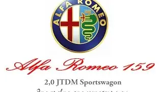 Alfa Romeo 159 2 0 JTDM SW замена ГРМ+помпа