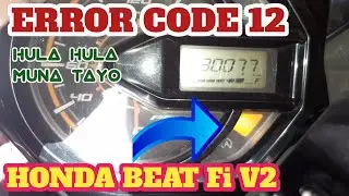 ERROR CODE 12 HONDA BEAT Fi | ACTUAL TROUBLESHOOTING WITHOUT DIAGNOSTIC TOOLS.