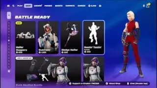 FORTNITE ZETFAR LOCKER BUNDLE + RHYME DUST EMOTE NEW + HEIFER STEPPERS NEW