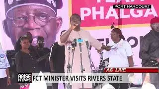 FCT MINISTER VISITS RIVERS STATE