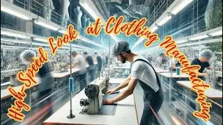 From Stitch to Store | Jacket Production | High Speed Look at A Clothing Manufacturing Factory
