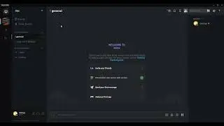 ilk video discord sunucum  
