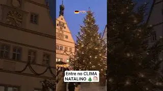 Entre no CLIMA NATALINO | #shorts #deutschlernen #natal