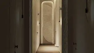 ⚪️ Прихожая как арт- галерея в проекте Simple Luxury. #interiordesign