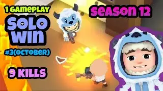 SOLO WIN #3(October)|Battlelands Royale Season 12|Virtual Peace Gaming