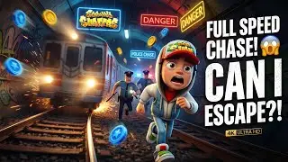 Subway Safar LIVE 🔥 | Fast Run + Hard Mode | Don&rsquo;t Blink 😳 #live #subway surfers