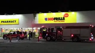 Firefighters respond to the area of George and Sherbrooke Street to investigate reports of smoke