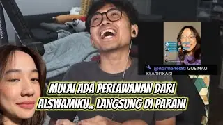 Mulai ada perlawanan dari alswamiku, langsung di parani dan di telfon kak nela lagi 