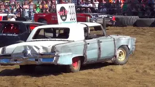 2014 Salmon Arm Demolition Derby - Heat #1