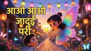 Aao Aao Jadui Pari 🧚&zwj;♀️ | Magical Fairy Song for Kids | Hindi Rhymes | Hello Kids