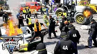 💥GROSSE ÉMEUTE POUR LES MANIFESTATIONS💥[GTA 5 MOD]