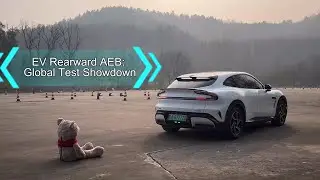 Comparison of Rearward AEB Emergency Braking Tests for Electric Vehicles in Different Countries
