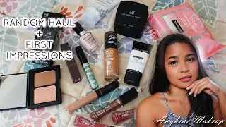 Anykine Makeup: Random Target Mini Haul + First Impression