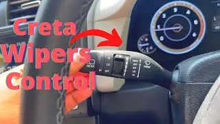 Hyundai Creta Wipers Control Explain || 2022 || SX