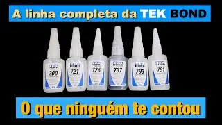 Tekbond, o que ninguém te fala sobre elas.