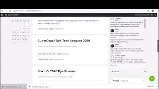 Supercoach 2020 The best Pre season tool you will find!