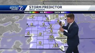 Bitter cold Tuesday, winter weather advisory for Omaha area