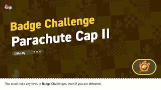 Super Mario Bros Wonder - EP74 - Badge Challange Parachute Cap II.