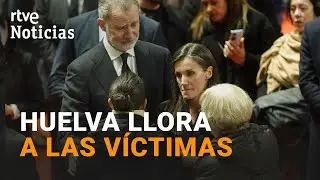 MISA FUNERAL | HUELVA recuerda a las VÍCTIMAS del ACCIDENTE FERROVIARIO de ADAMUZ | RTVE Noticias