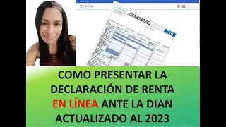 Como presentar la DECLARACI&Oacute;N de RENTA en L&Iacute;NEA ante la DIAN 2023 /Formulario 210 /FIRMA ELECTR&Oacute;NICA