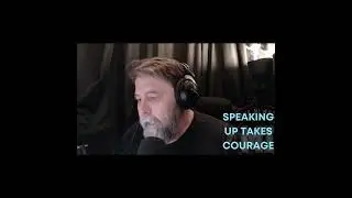 Speaking up takes courage | Mark MI Words #mentalillness #PTSD