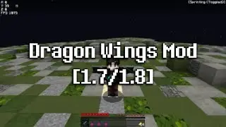 Minecraft Dragon Wings Mod [1.7/1.8]