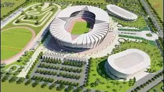 ANIMASI MASTER PLAN SPORT CENTER / KAWASAN OLAH RAGA TERPADU
