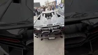 Blacked Out Carbon Modified Lamborghini Revuelto V12 Supercar #motivation #luxury #car #automobile