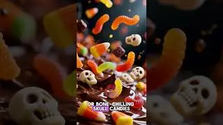 Halloween Candy Bark 🎃 Easy 3-Ingredient Treat | CooklyEats