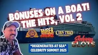 Bonuses on a Boat! The Hits Volume 2! #slotbonuses #slotwins #slots #cruiselife #casino #bigwins