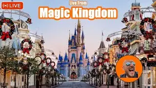 🔴 LIVE Magic Kingdom New Year's Day – Tron, Tiana, Jingle Cruise & All the Rides!