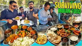 3 Legendary Indian Food Places Food Bloggers 😍 Rajasthani Zaika vs Rawalpindi Swad vs Ludhianvi Swag