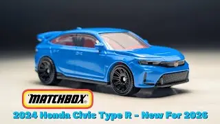Honda Civic Type R Matchbox 2024 года — новинка 2026 года
