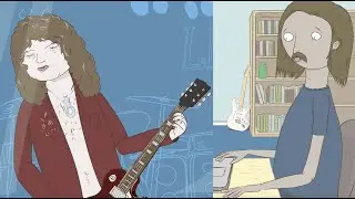 The Guitar Shop. Rodney plays like Jimmy Page.