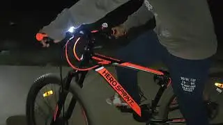 My Hero Sprint Pro Reaction 27.5T Loaded With Accessories.// A good budget lightweight bicycle.//