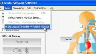 SimMan, SimBaby, SimNewB e ALS Simulator Guida Software - Parte 3 - Menu View