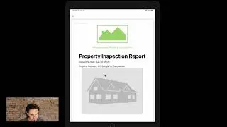 Hello Inspections - customise cover page demo