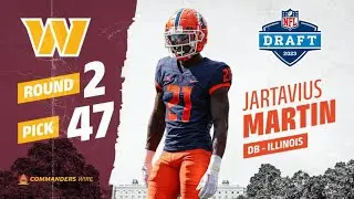 ANGRY COMMANDERS FAN reacts to 47th 2023 NFL Draft Pick DB Jartavius Martin