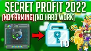 BEST PROFIT IN GrowTopia! (SECRET) NO FARMING Only USING 10DLS! EASY PROFIT!